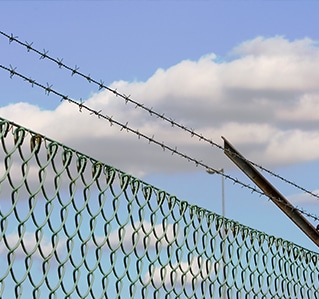 Chain Link Security Fence