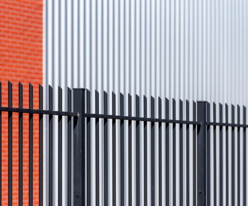 Industrial fence brick pexels