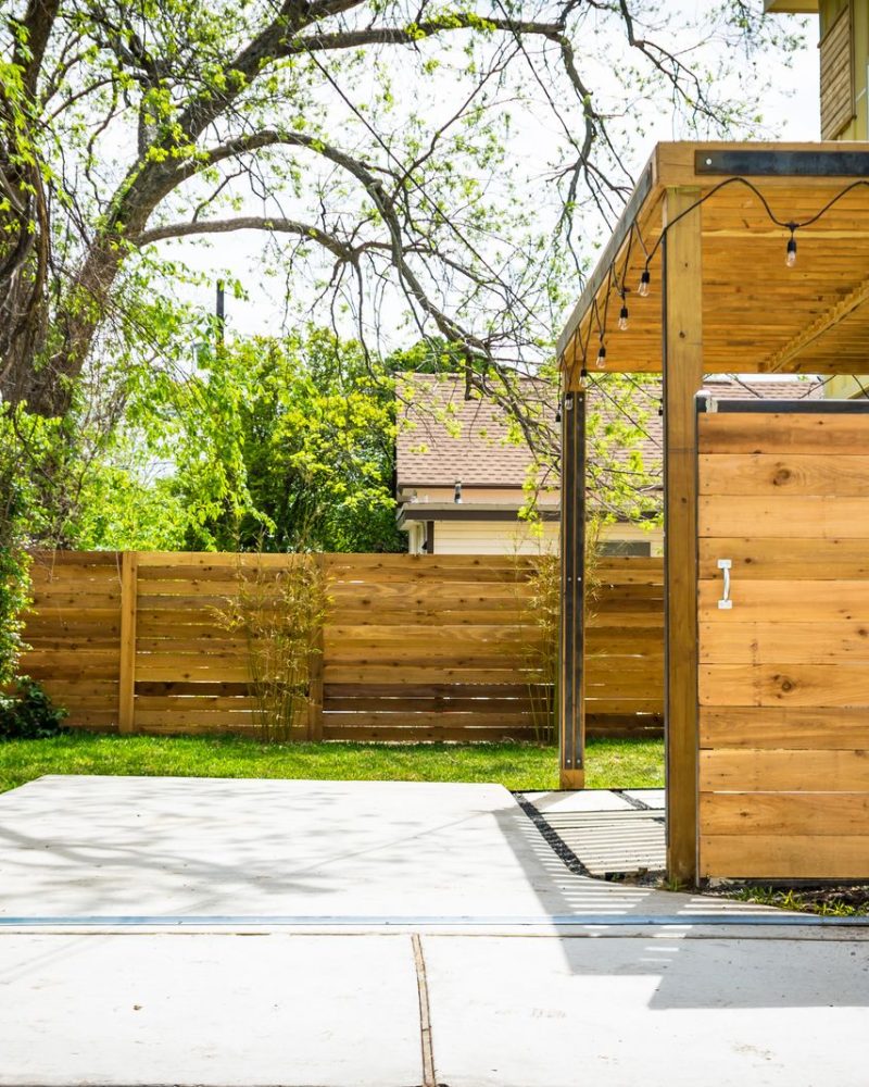 Wood Fence & Gate