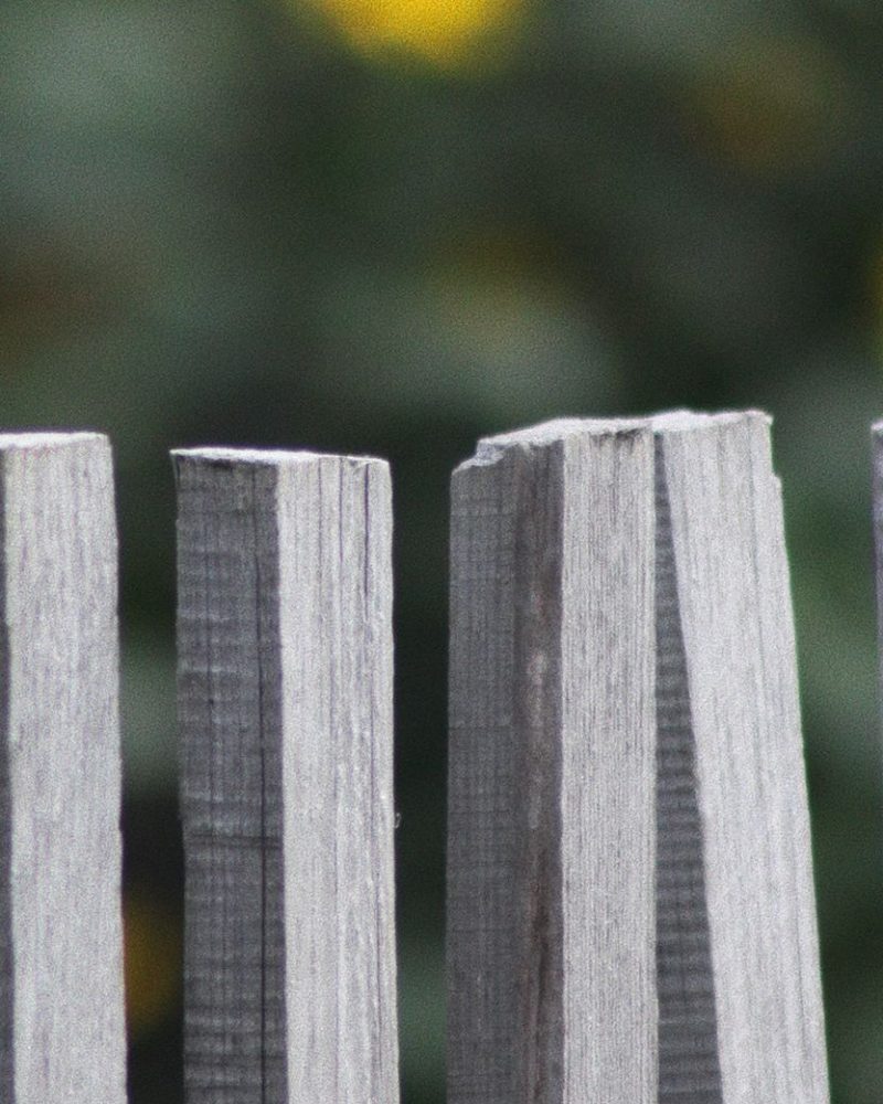 Wood Picket Fence
