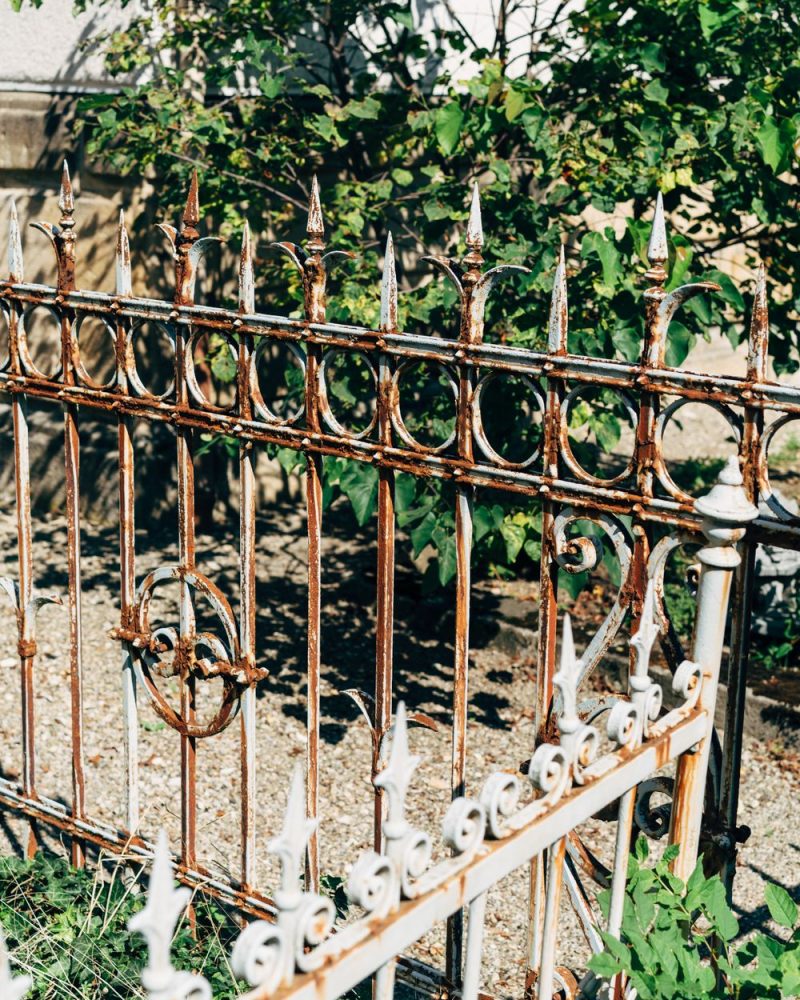 Wrought iron fence pexels